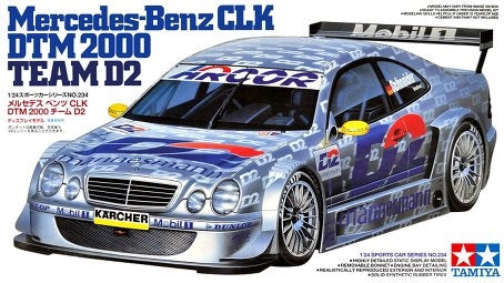 TAMIYA 2000 Mercedes-Benz CLK DTM Team D2