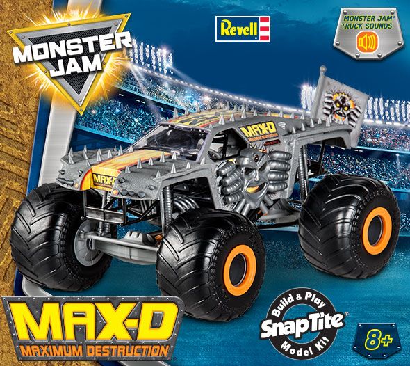 REVELL MAX-D Monster Jam Truck