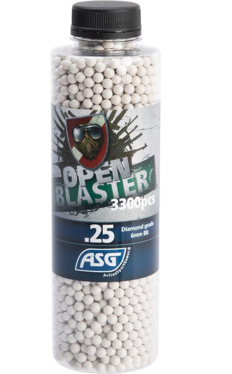 ASG Airsoft .25g 6mm BB 3300 Count