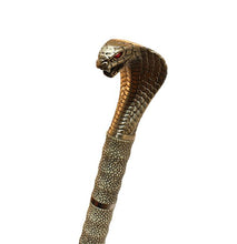 Load image into Gallery viewer, DENFENDER XTREME 42.5&quot; Dark King Cobra Snake Head Katana Sword
