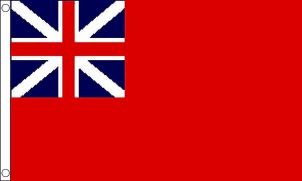3x5ft Flag - Great Britain (Merchant Navy Colonial Red Ensign)