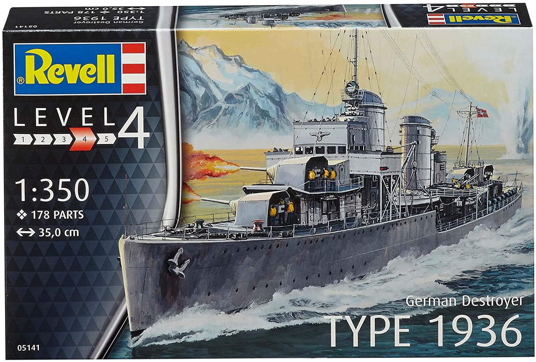 REVELL German Destroyer Type 1936