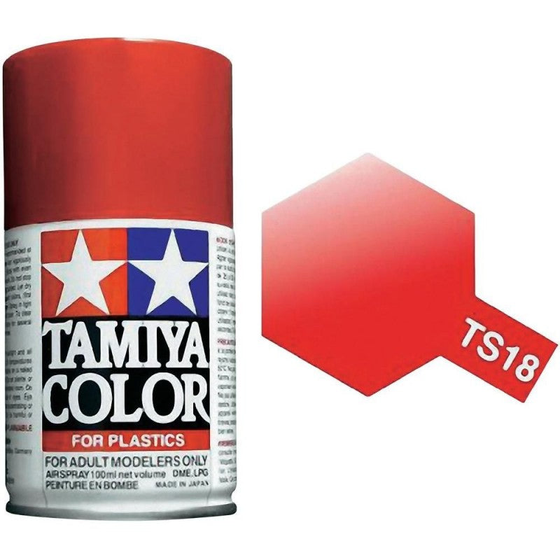 TAMIYA TS18 Acrylic Gloss Metallic Red