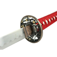 Load image into Gallery viewer, DEFENDER XTREME 40.5&quot; Red Katana With Flower Design
