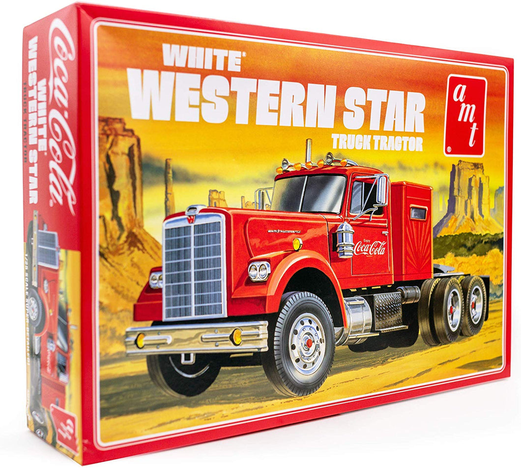 AMT Coca Cola White Western Star Truck Tractor