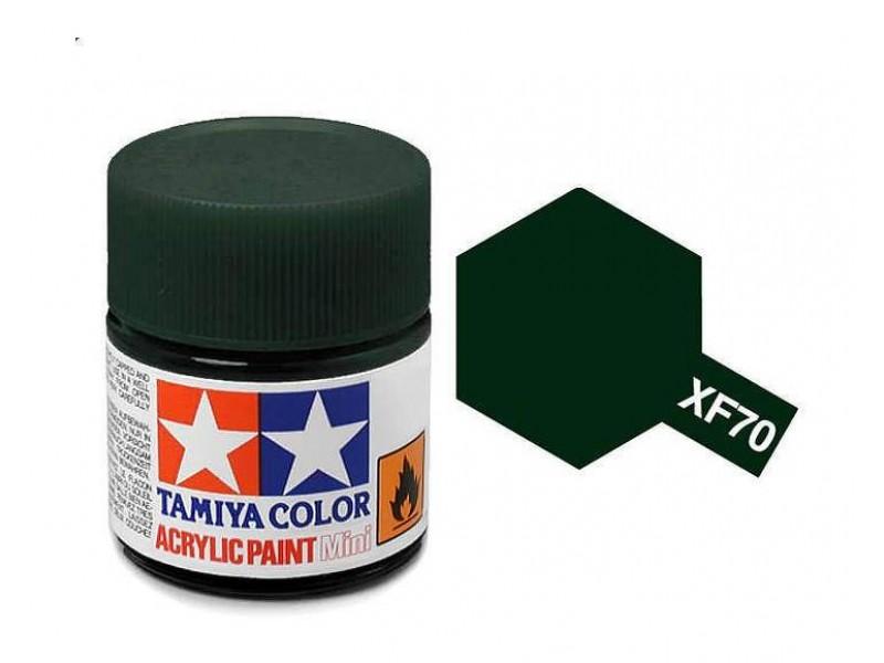 TAMIYA XF70 Acrylic Flat Dark Green 2