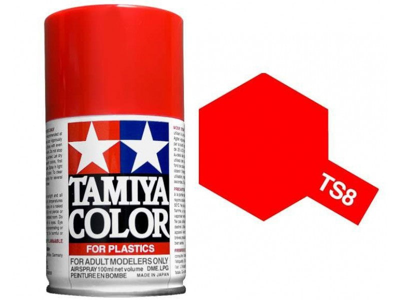 TAMIYA TS8 Gloss Italian Red