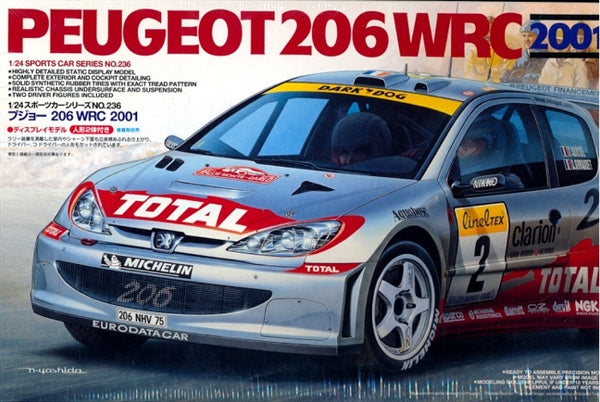 TAMIYA 2001 Peugeot 206 WRC