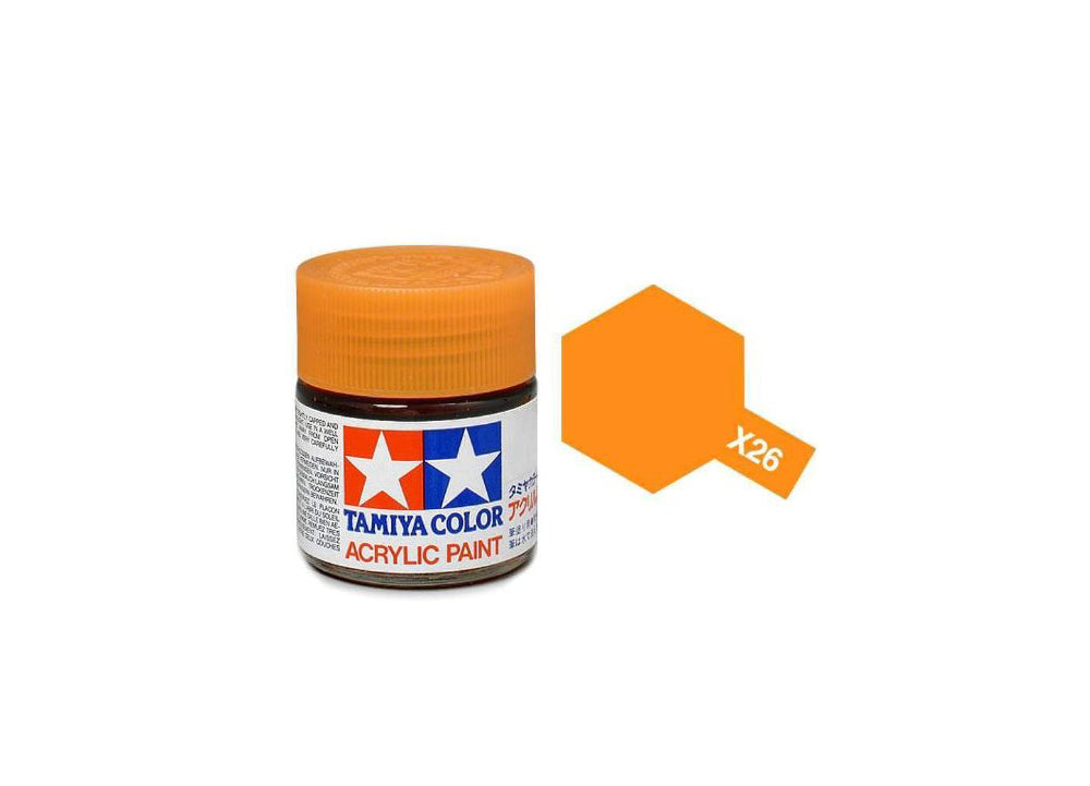 TAMIYA X26 Acrylic Gloss Clear Orange