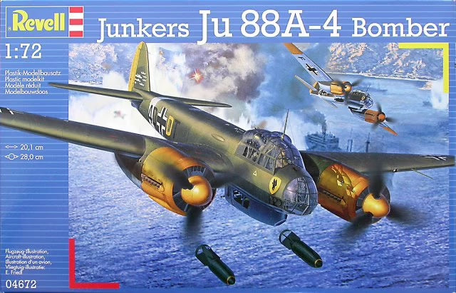 REVELL Ju 88A-4 Bomber