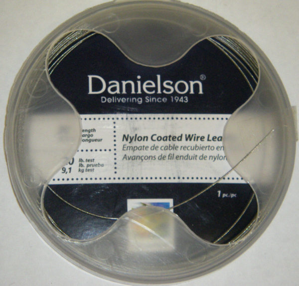 DANIELSON Nylon Coated Wire Leader 30ft