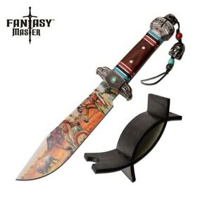FANTASY MASTER Native American Bowie Knife