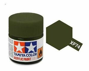 TAMIYA XF74 Acrylic Flat Olive Drab