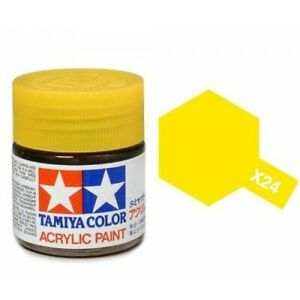 TAMIYA X24 Acrylic Gloss Clear Yellow