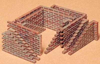 TAMIYA brick wall set