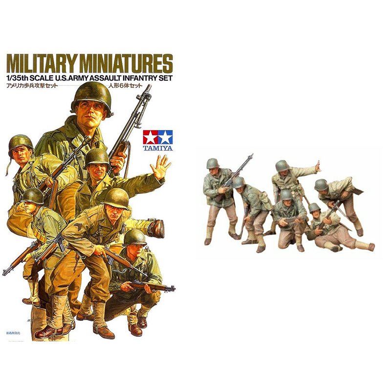 TAMIYA U.S. Army Assault Infantry Set